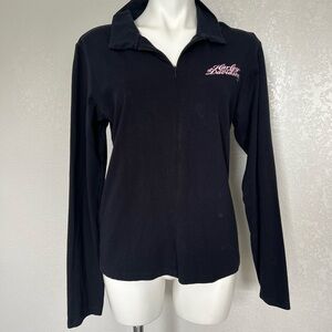 Harley-Davidson Women's Black Top quarter zip xl